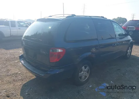 2007 Dodge Grand Caravan Sxt из США, поврежденный, VIN 2D4GP44L87R166131